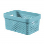 Pudełko Curver Infinity Recycled 4,5 l, 27x19x12 cm, niebieskie