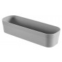 Pudełko Curver Infinity Recycled 23x8x5 cm, szare