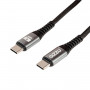 Kabel Gizzu USB-C do USB-C 60W 480Mbps, 1 m