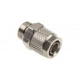 Złącze proste Innovatek G1/4 cala gwint wewnętrzny na 10/8mm - srebrne