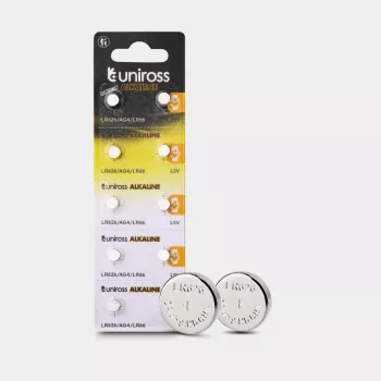 Bateria Uniross – LR66 / LR626 – 10 szt. blister