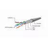 Gembird Cat5e F/UTP kabel krosowy RJ45, 1 m, żółty