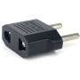 Adapter gniazda zasilania iLike CNUS USA / CN 2-pin na Euro 2pin czarny