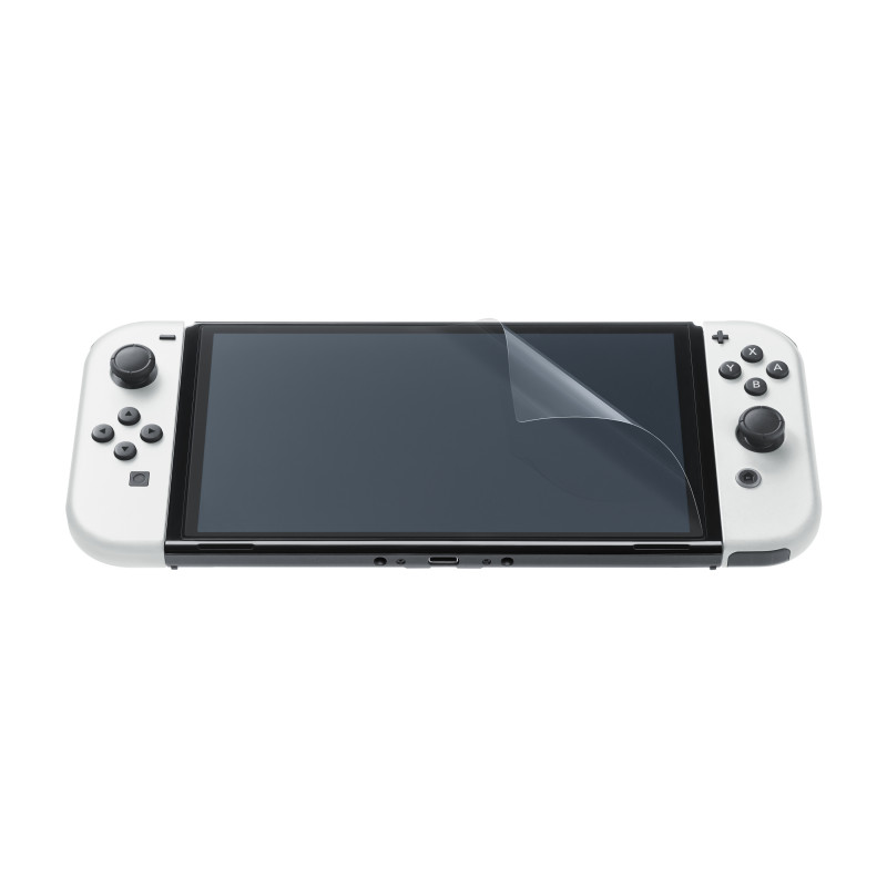Etui i szkło ochronne do Nintendo Switch (czarny/biały)