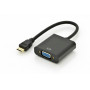Adapter Mercodan Mini HDMI (wtyk) na VGA (gniazdo)