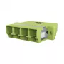 Adapter światłowodowy EFB Elektronik LC Quad OM5, limonkowy (53335.1OM5)