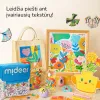 mideer Markery akrylowe z końcówką pędzelkową w etui, 60 kolorów