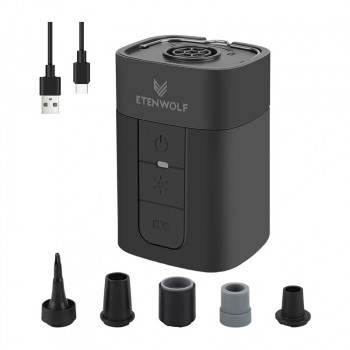 Etenwolf AIR 5 Pro 10400mAh elektryczna pompka (czarny)
