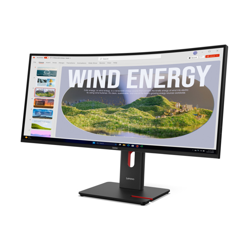 Monitor Lenovo ThinkVision T34WD-40 34'' z MC60