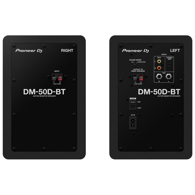 Głośnik Pioneer DM-50D-BT dwudrożny czarny przewodowy i bezprzewodowy 50 W