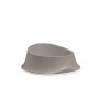 Miska Stefanplast Chic 0,65 l 22x22x8,6 cm jasnoszara