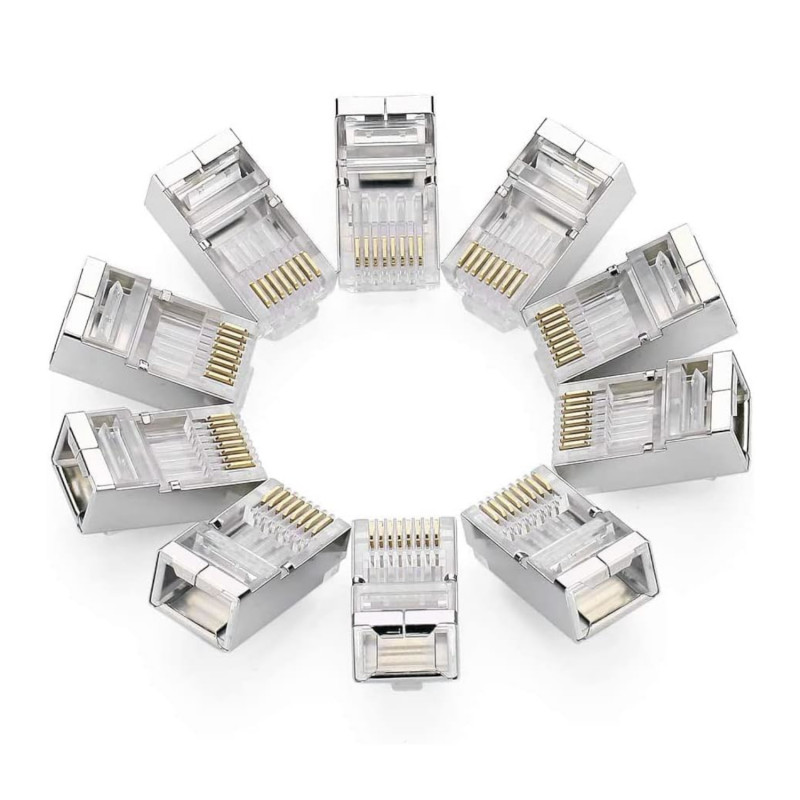 Wtyki modularne UGREEN CAT6 FTP RJ45 10 szt.