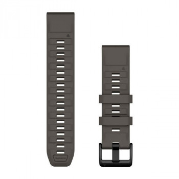 Paski do zegarka Garmin QuickFit 22, silikonowy Pebble szary [010-14559-00]