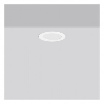 Rzb Zimmermann Leuchten TOLEDO FLAT+ okrągła oprawa sufitowa typu downlight 901807.002, 4,5...9,5 W, 570...1150 lm