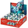 Maped Pyramide DRAGON Gumka plastikowa, biała, trójkątna, bez ftalanów i PVC, ekspozytor 24 sztuki (119527)