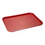 Taca do fast food APS 350 x 270 mm, wysokość 20 mm, polipropylen, czerwona (530)