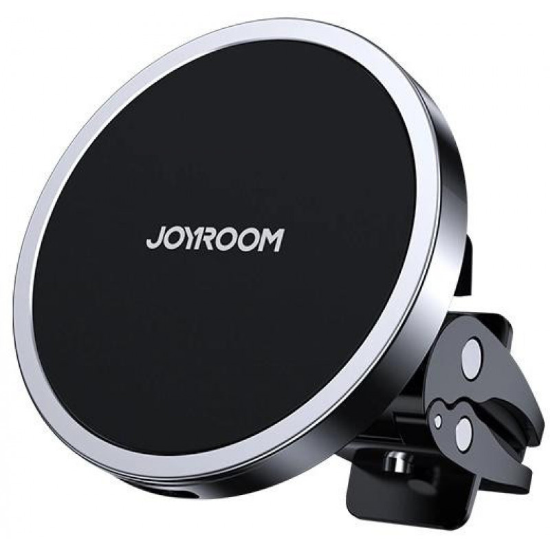Uchwyt samochodowy magnetyczny Joyroom JR-ZS240 z ładowarką bezprzewodową Qi 15W, MagSafe