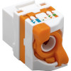 Moduł Keystone Techly 028573 RJ45 UTP Cat6, samozaciskowy, do PoE