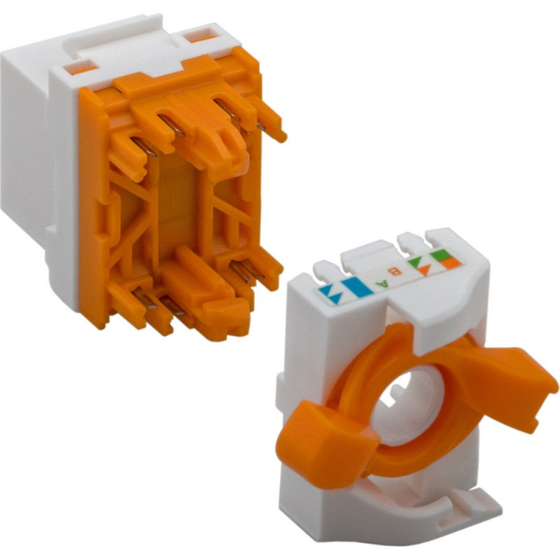 Moduł Keystone Techly 028573 RJ45 UTP Cat6, samozaciskowy, do PoE