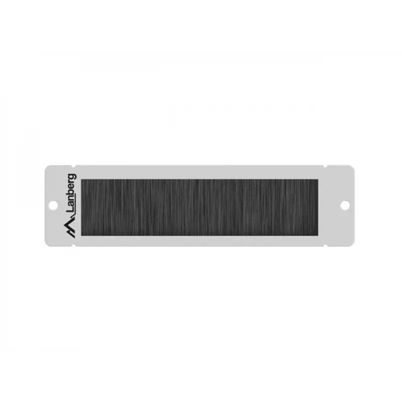 Panel szczotkowy Lanberg do szafy rack 10 inch, szary (AK-1104-S)