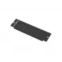 Panel szczotkowy Lanberg do szafy rack 10 inch, czarny (AK-1104-B)