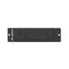 Panel szczotkowy Lanberg do szafy rack 10 inch, czarny (AK-1104-B)