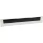 Przepust szczotkowy Getfort do szaf wiszących rack, 340 mm, szary