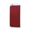 GreenGo Smart Magnet uniwersalne etui portfelowe na smartfony 5,5-5,7 cala, czerwone