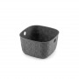 Kosz Curver Softex XS 3 l, 19,4x19,4x11,1 cm, ciemnoszary