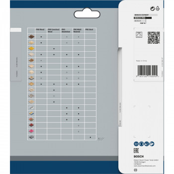 Bosch Tarcza pilarska wielomateriałowa 165 x 30/20 x 2,4 mm, 42 zęby (2608640519)