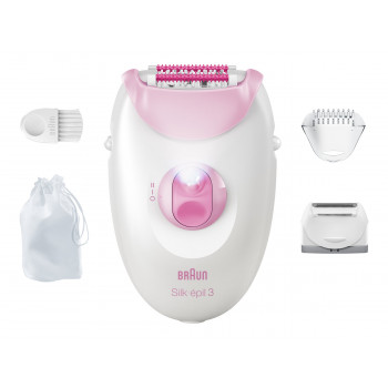Braun Silk 3 SE3-033 Depilator z akcesoriami