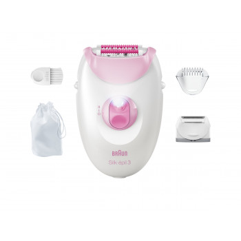Braun Silk 3 SE3-033 Depilator z akcesoriami