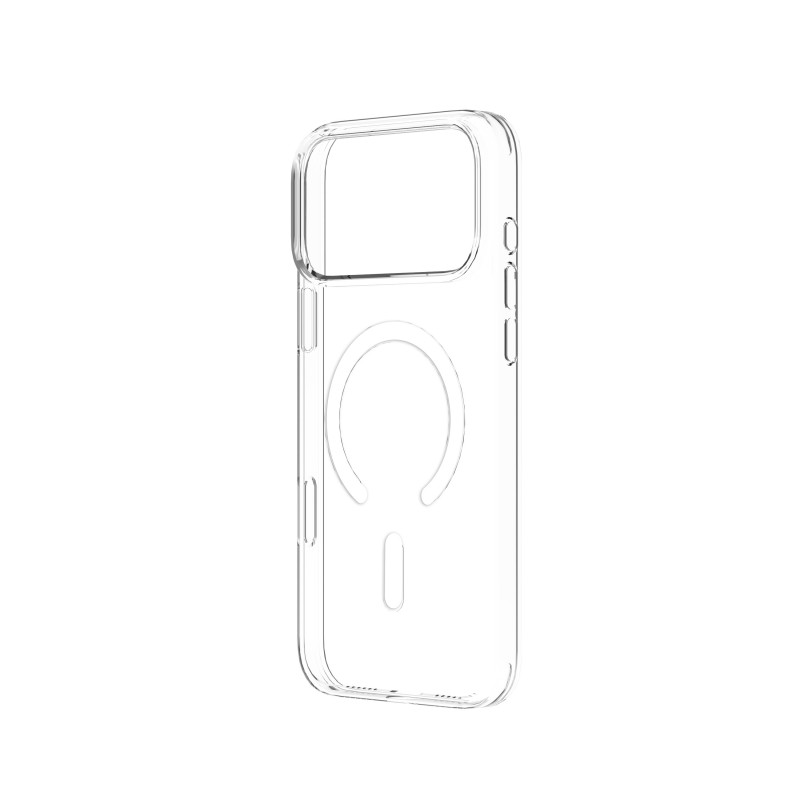 Just Must MagSafe Crystal I etui na iPhone 18 Pro, przezroczyste
