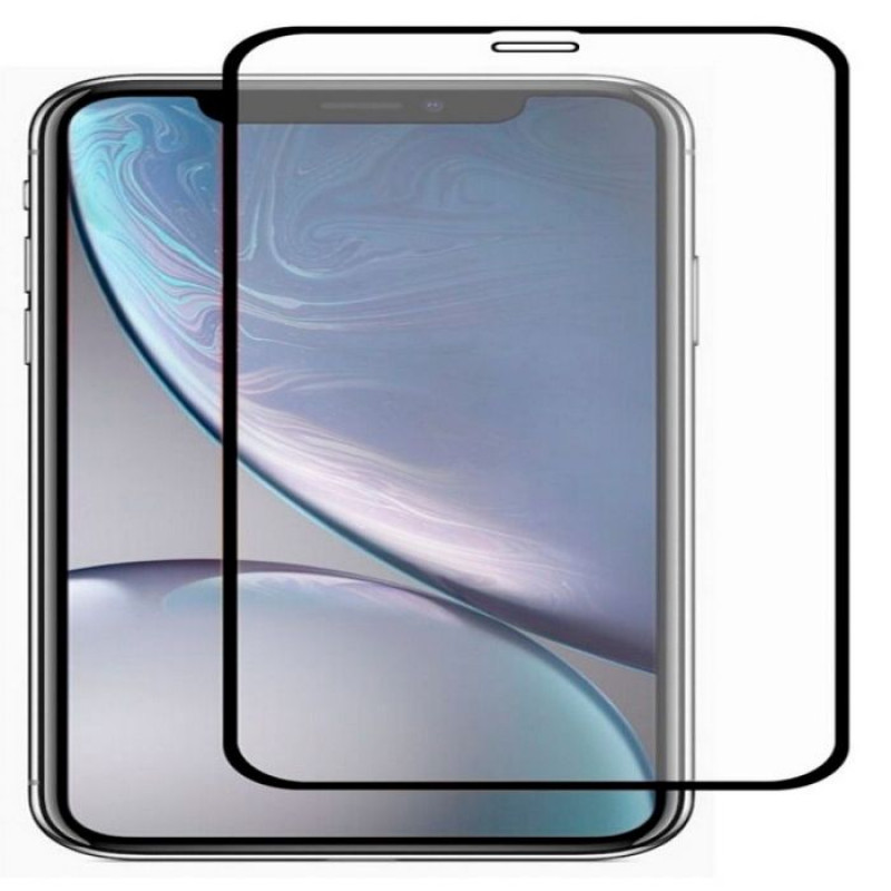 Szkło hartowane Evelatus 2.5D Full Cover antystatyczne do Apple iPhone XR/11 (Japan Glue, Corning)