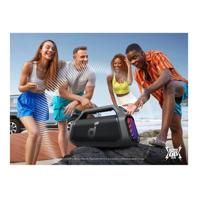Głośnik Bluetooth Anker Soundcore Boom 2 Plus A3134, czarny