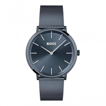 Zegarek męski BOSS 1513827 Analogowy Kwarcowy, 37 mm, Niebieski Stal Nierdzewna