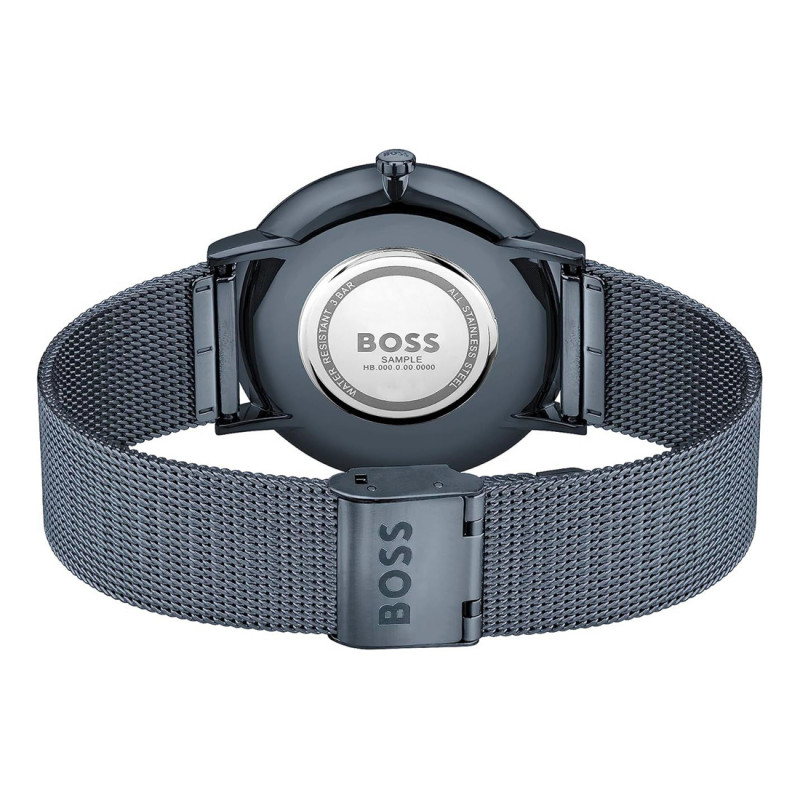 Zegarek męski BOSS 1513827 Analogowy Kwarcowy, 37 mm, Niebieski Stal Nierdzewna