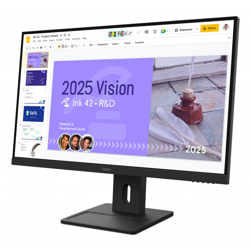 Monitor biznesowy Lenovo ThinkVision E27Q-40 QHD 100Hz (ENERGY STAR, TCO 10, TCO Edge 2.1, EPEAT Gold)