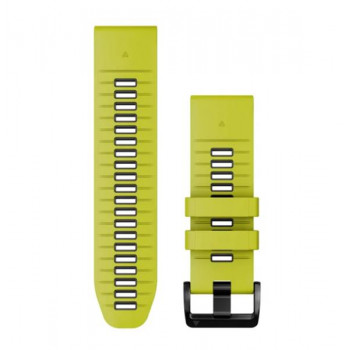 Garmin pasek silikonowy QuickFit 26mm limonkowy/grafitowy 010-13281-03