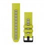 Garmin pasek silikonowy QuickFit 26mm limonkowy/grafitowy 010-13281-03