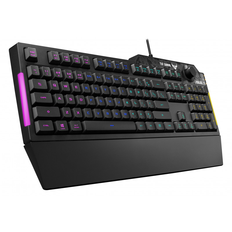 Klawiatura gamingowa ASUS TUF Gaming K1 RA04 (90MP01X0-BKUA00)