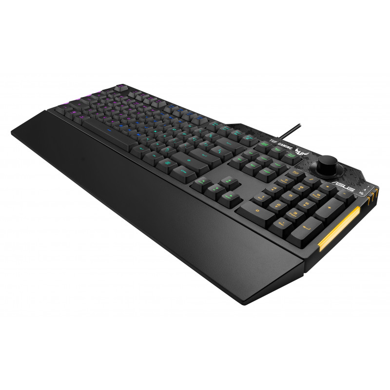 Klawiatura gamingowa ASUS TUF Gaming K1 RA04 (90MP01X0-BKUA00)