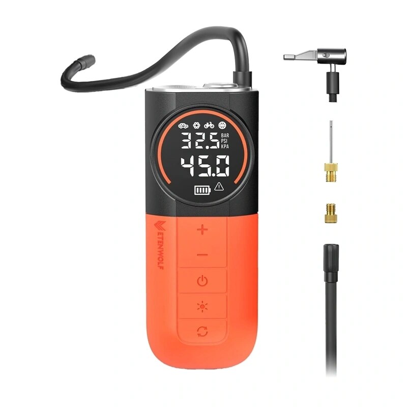 Etenwolf S1 kompresor samochodowy, 11,03 bar, 5200 mAh
