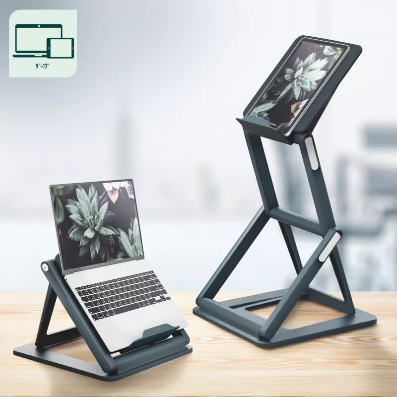 Leitz Ergo 2-in-1 Podstawka pod laptopa do pracy siedzącej i stojącej, czarna (65890089)