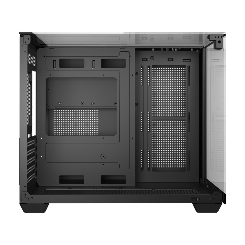 Obudowa komputerowa Darkflash TH285M Micro-ATX ze szkłem hartowanym, czarna