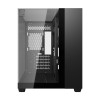 Obudowa komputerowa Darkflash TH285M Micro-ATX ze szkłem hartowanym, czarna