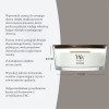 Świeca WoodWick White Teak Ellipse, 453,6 g