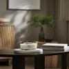 Świeca WoodWick White Teak Ellipse, 453,6 g