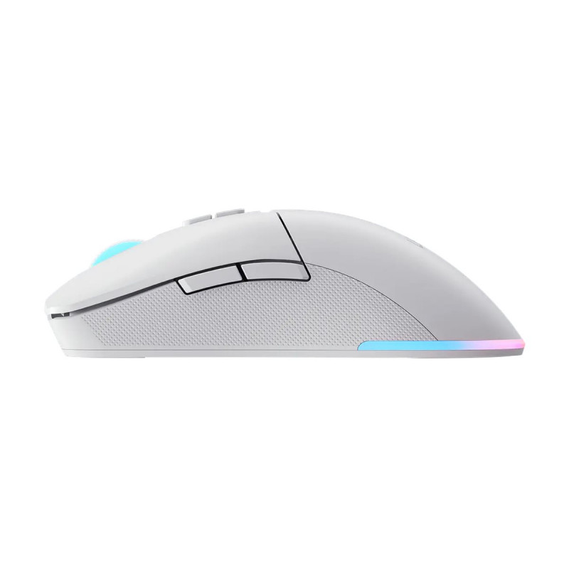 Mysz gamingowa Lenovo Legion M220 RGB bezprzewodowa, 2,4 GHz / Bluetooth / przewodowa, Glacier White (GY51V60437)