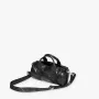 Torba weekendowa LOQI Metallic – czarna (mała)
